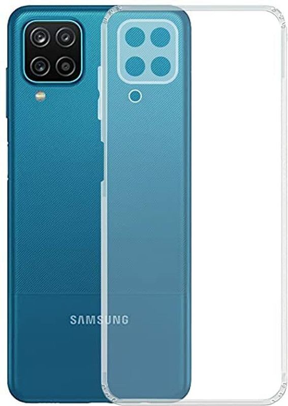 Teqto Back Cover for SAMSUNG M12 /A12 / F12  (Transparent, Flexible, Silicon)