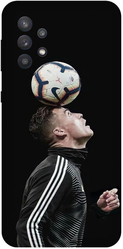 THE NARAYANA COLLECTIONS Back Cover for SAMSUNG GALAXY A32-STYLISH,RONALDO,FOOTBALL,GAME  (Multicolor, Hard Case, Pack of: 1)