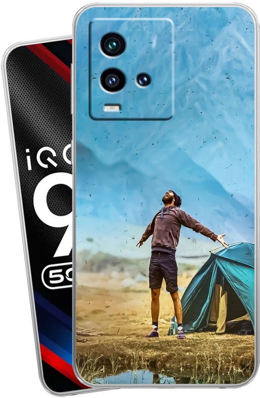 Mitvaa Back Cover for iQoo 9T 5G  (Multicolor, Dual Protection, Silicon, Pack of: 1)