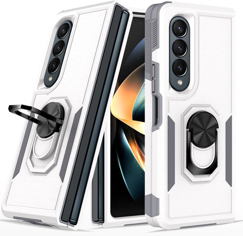 Mofi Back Cover for Samsung Galaxy Z Fold 4  (White, Shock Proof, Pack of: 1)