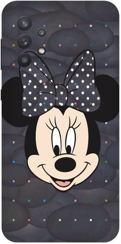 THE NARAYANA COLLECTIONS Back Cover for SAMSUNG GALAXY A32-MICKEY,MINNIE,MOUSE,CARTOON,LOVE  (Multicolor, Hard Case, Pack of: 1)