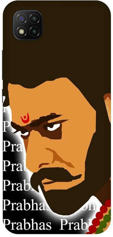 THE NARAYANA COLLECTIONS Back Cover for POCO C3-PARBHAS,SOUTH,HERO,BAHUBALI  (Multicolor, Hard Case, Pack of: 1)