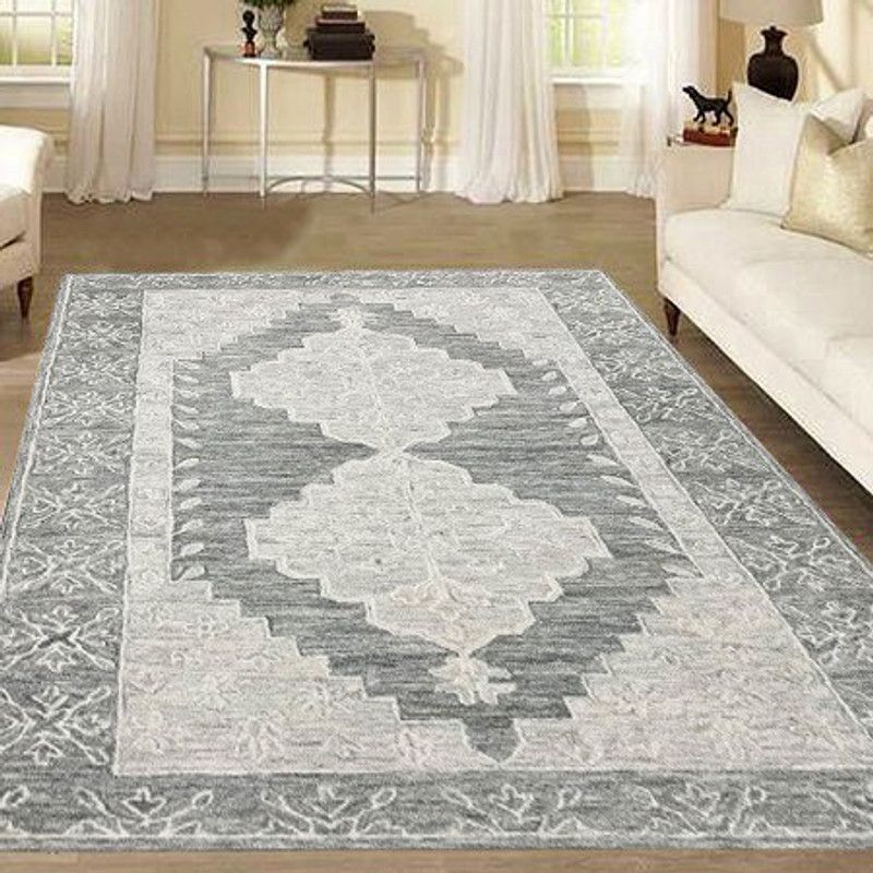 ammar Multicolor Wool Carpet  (152 cm, X 243 cm, Rectangle)