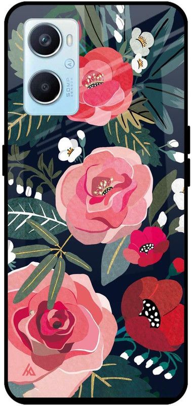 Hocopoco Back Cover for Oppo A96  (Multicolor, Grip Case, Pack of: 1)