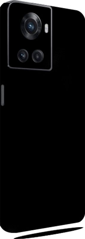 BUGGU OnePlus 10R 5G Mobile Skin  (Ultra Super Black Matte Skin With High Mattte Finish.)