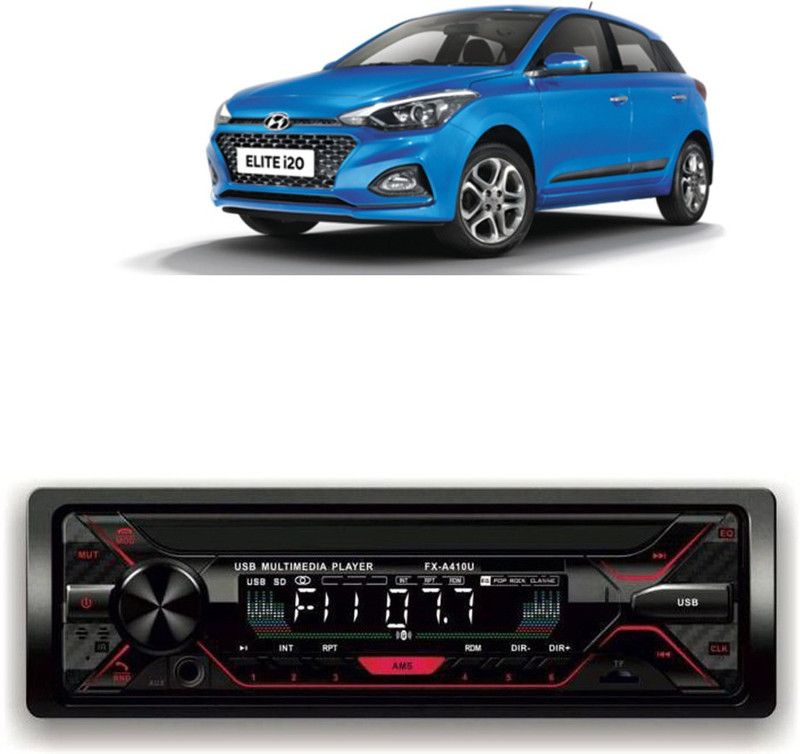 Dvis Car Stereo FX- A100U Car Stereo with Bluetooth, USB, SD Card , Aux D-642 Car Stereo  (Single Din)