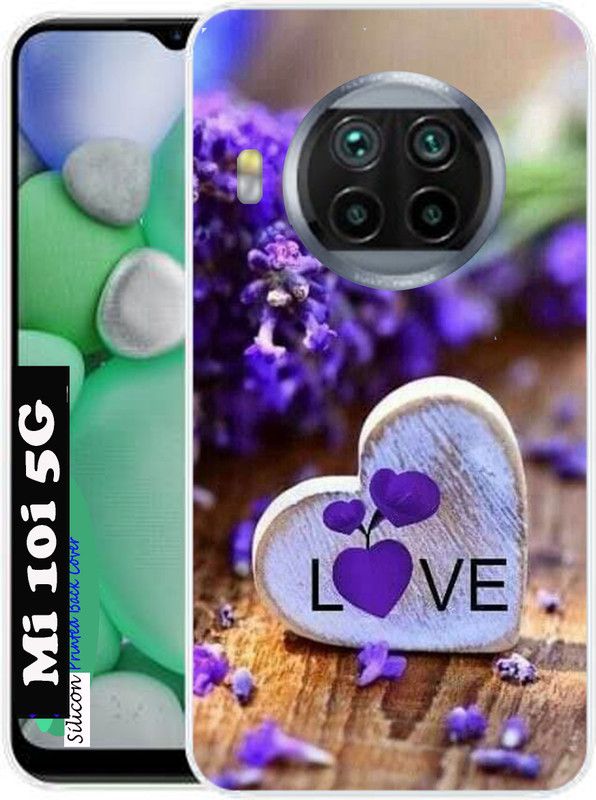 KENTAROELENE Back Cover for Redmi 10i  (Multicolor, Dual Protection, Silicon, Pack of: 1)