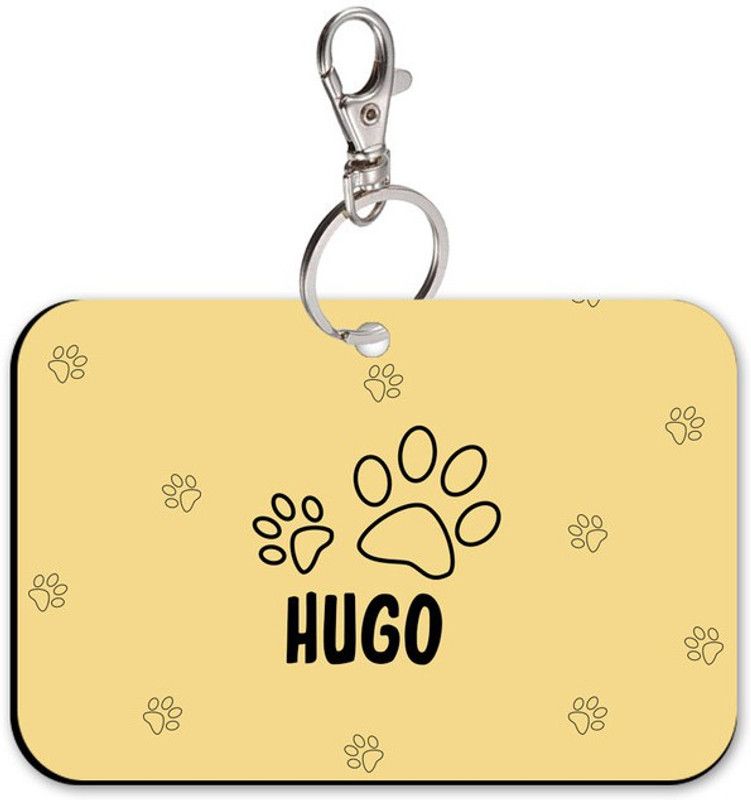 SKY TRENDS Bone Shape Collar Locket/Pendant for Dogs & Puppy -1943 Info Engraved Dog Collar Charm  (Multicolor, Rectangle)