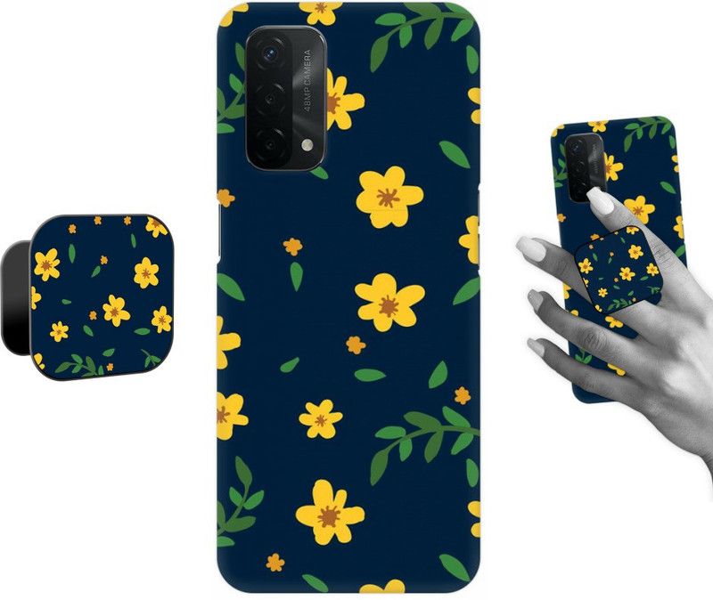 COBIERTAS Back Cover for Oppo A74 5G  (Multicolor, Cases with Holder, Pack of: 1)