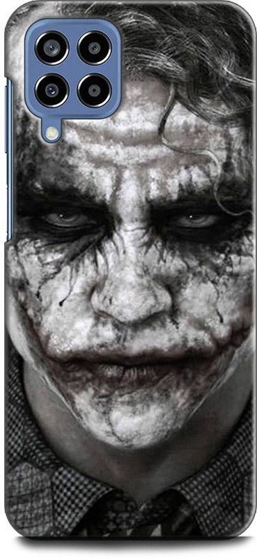 WallCraft Back Cover for SAMSUNG Galaxy M53 5G JOKER, DARK KNIGHT, BATMAN, DC COMIC, JOKER FACE  (Multicolor, Dual Protection, Pack of: 1)