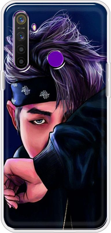 Appcityprint Back Cover for REALME 5i/REALME5s/REALME5  (Multicolor, Grip Case, Silicon, Pack of: 1)