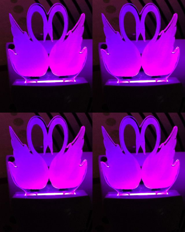 3D Illusion LED Light Night Lights for 7 Colors Led Changing ( 24 cm, Multicol Night Lamp  (11 cm, Multicolor)