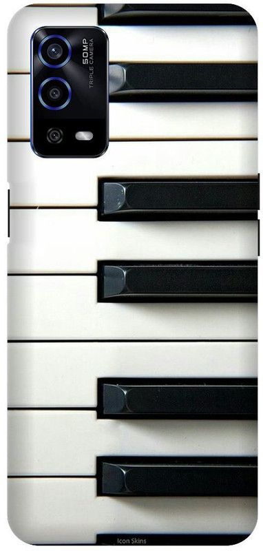 SAVETREE Back Cover for Oppo A55, CPH2325, Orgen, Musical Instrument  (Multicolor, 3D Case)