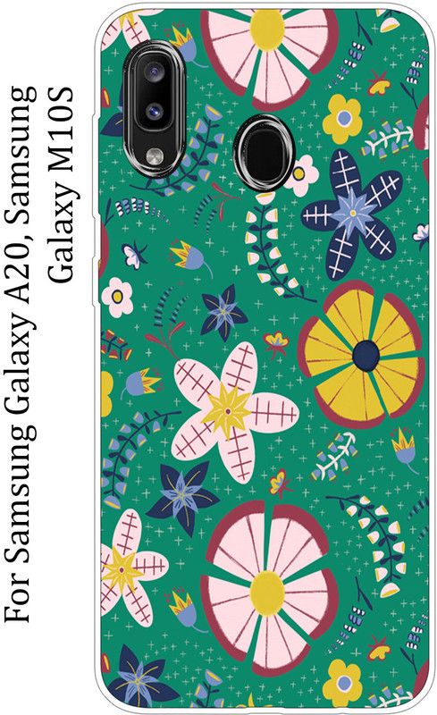 SillyStore Back Cover for Samsung Galaxy M10s, Samsung Galaxy a20  (Multicolor, Grip Case, Silicon, Pack of: 1)