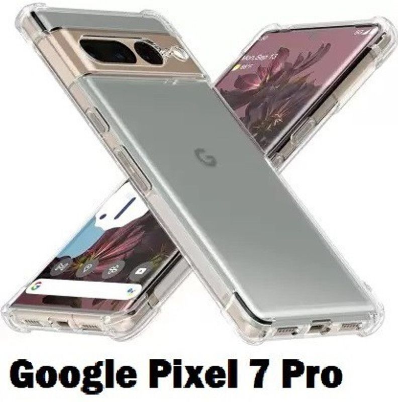 welldesign Back Cover for Google Pixel 7 Pro  (Transparent, Shock Proof, Silicon, Pack of: 1)