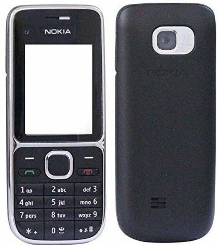 Red Champion Nokia C2-01 Front & Back Panel  (Black)