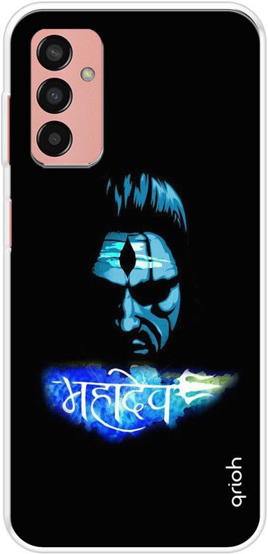 QRIOH Back Cover for Samsung Galaxy M13  (Multicolor, Grip Case, Silicon, Pack of: 1)