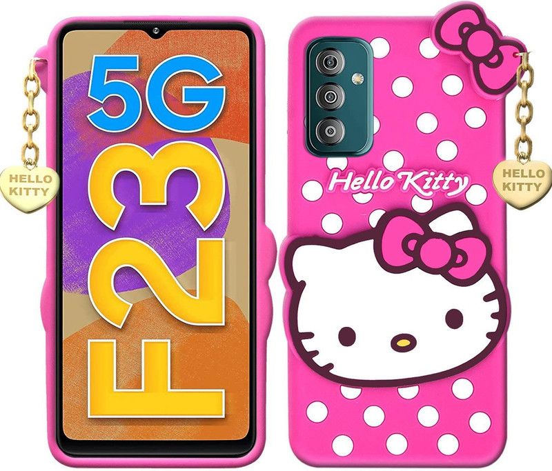 Getkart Back Cover for Samsung Galaxy F23 5G  (Pink, Grip Case)