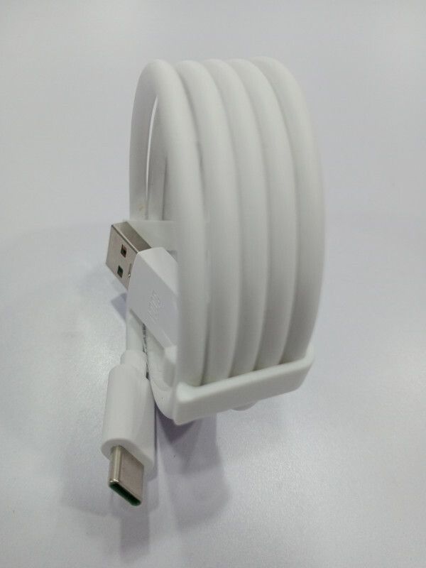 AYUVEDA USB Type C Cable 6.5 A 1.00385999999995 m Copper Braiding mi charger 18w type c  (Compatible with 5A Fast Type C For Xiaomi Note 7 Pro | Xiaomi Note 7S | Xiaomi Note 7, White, One Cable)