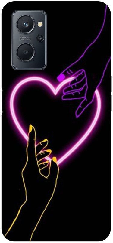 Zaplab Back Cover for OPPO K10, CPH2373 Heart Printed  (Multicolor, Hard Case, Pack of: 1)