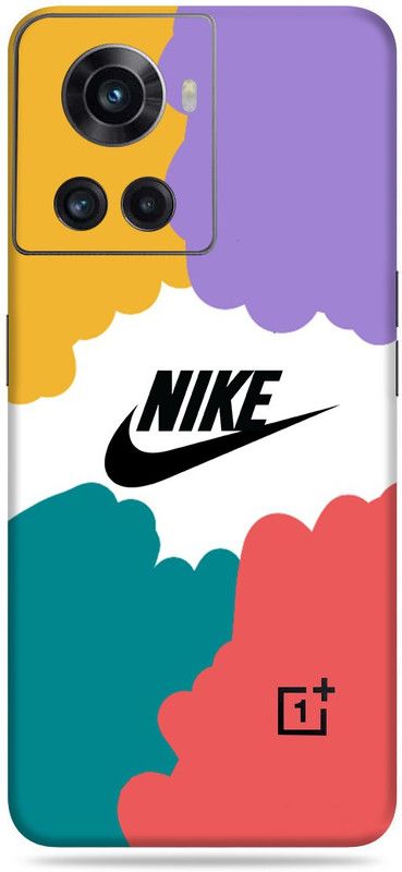 SkinoMania Oneplus 10R-5G Mobile Skin  (Multicolor Nike)
