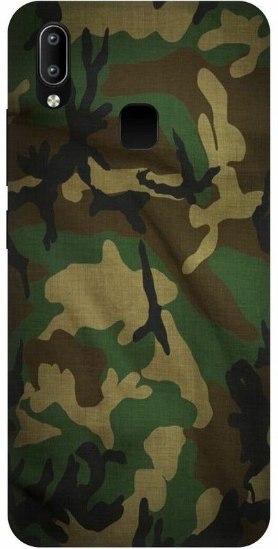 DIKRO Back Cover for vivo V9, vivo 1723, INDIAN, ARMY, SOLDIER, MILITRY, FOJI  (Khaki, Hard Case, Pack of: 1)