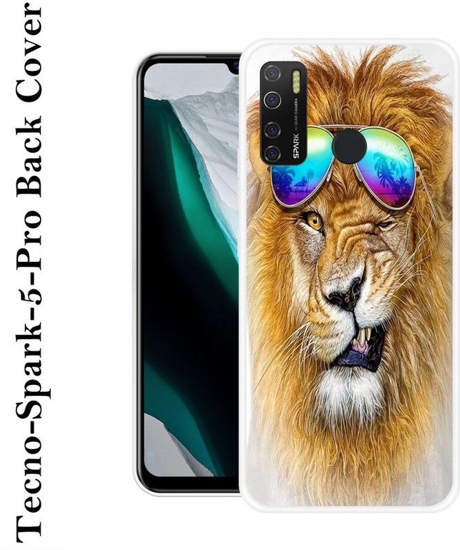 Sswastik Back Cover for Tecno Spark 5 Pro  (Multicolor, Grip Case, Silicon, Pack of: 1)
