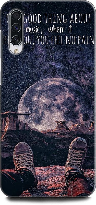 Afterglow Back Cover for SAMSUNG Galaxy A30s ALONE, BOY, MOON, NATURE, TREE, BEAUTIFUL  (Multicolor, Shock Proof, Pack of: 1)