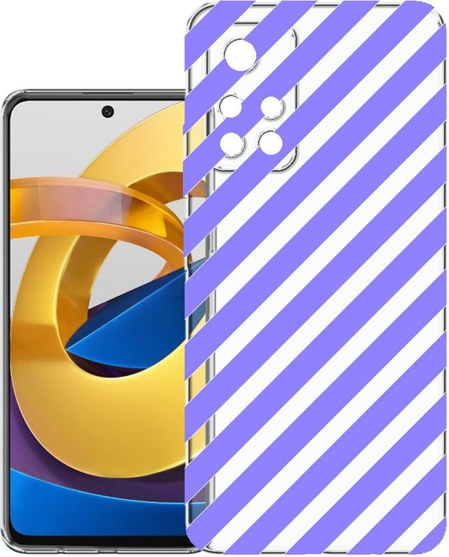 HANIRY Back Cover for Poco M4 Pro 5G, MZB0BGVIN back cover, PATTERN, Designer, PNG_52  (Multicolor, Flexible, Silicon, Pack of: 1)