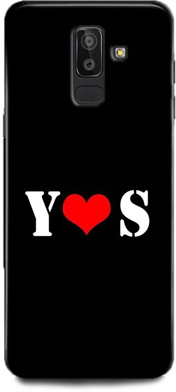 Afterglow Back Cover for SAMSUNG Galaxy J8 Y S, Y LOVES S, NAME, LETTER, ALPHABET, YS LOVE, HART  (Multicolor, Shock Proof, Pack of: 1)