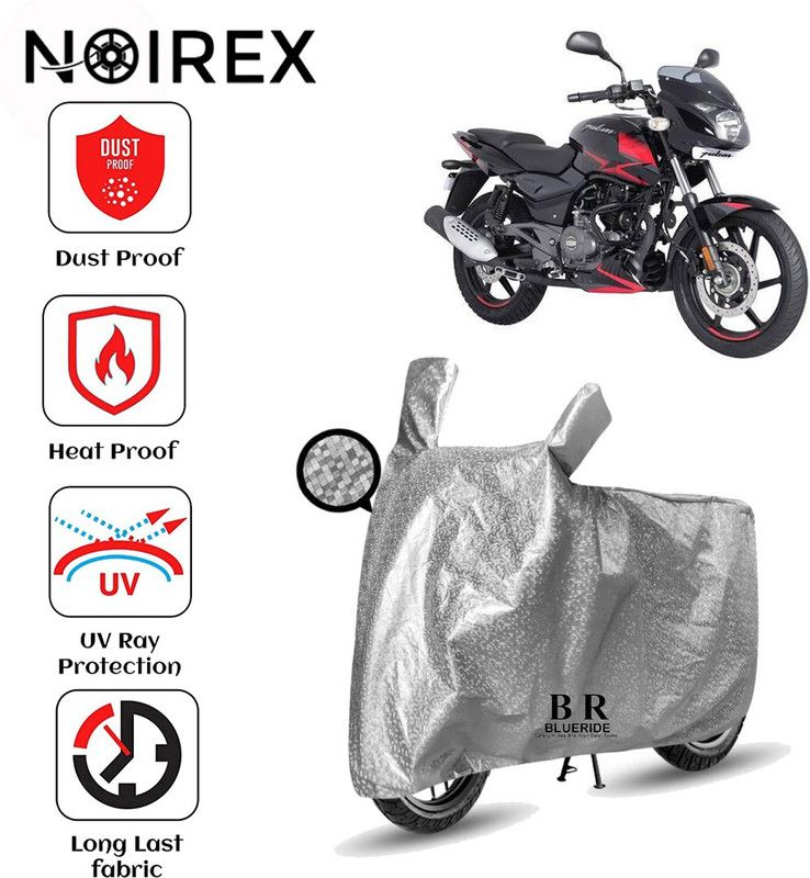 NOIREX Two Wheeler Cover for Bajaj  (Pulsar AS 150, Black)