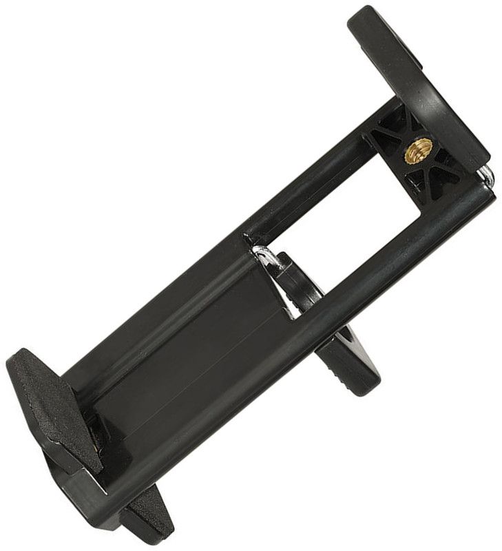 MOOZMOB Dual Side Mobile Tripod Mount Adapter Mobile Tripod Clip for Mobiles and Tablets Tripod Bracket, Tripod, Tripod Clamp, Tripod Ball Head, Tripod Kit, Monopod, Monopod Kit  (Black, Supports Up to 1500 g)