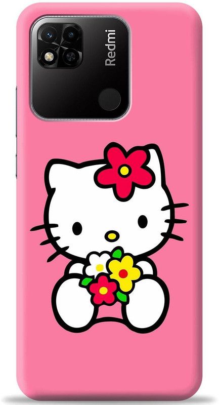 Crafter Back Cover for Mi Redmi 10A  (Pink, Shock Proof, Pack of: 1)