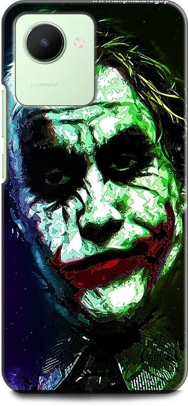 WallCraft Back Cover for Realme Narzo 50i Prime, RMX3506 JOKER, ANIME, JACQUINN, DC COMIC, JOKER FACE  (Multicolor, Dual Protection, Pack of: 1)