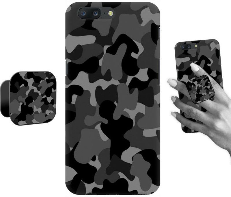 COBIERTAS Back Cover for OnePlus 5  (Multicolor, Cases with Holder, Pack of: 1)
