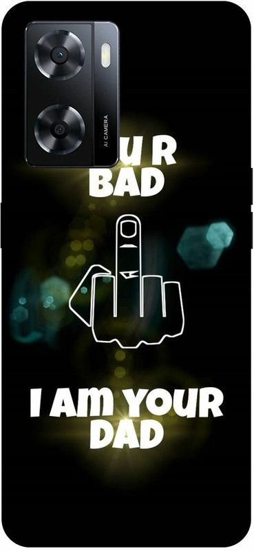 Dimora Back Cover for OPPO A57, DADLOVE POPSLOVE MOM&DAD COUPLE LOVECOUPLE  (Black, Hard Case, Pack of: 1)