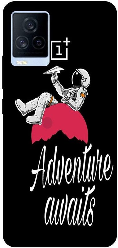 THE NARAYANA COLLECTIONS Back Cover for IQOO 7- V2049A-ADVENTURE,LIFE,MOON,ASTRONOT,FUNKY  (Multicolor, Hard Case, Pack of: 1)