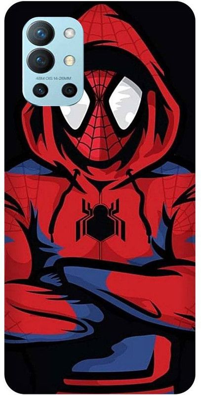 FRONK Back Cover for OnePlus 9R 5G, LE2101, THE, AMAZING, SPIDERMAN, SPIDER  (Red, Hard Case, Pack of: 1)