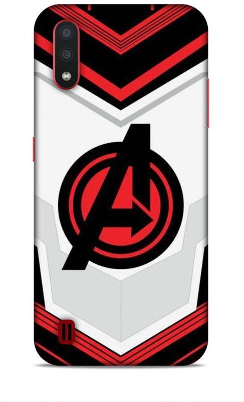 Lucent Crafts Back Cover for Samsung Galaxy A01  (White, 3D Case, Pack of: 1)