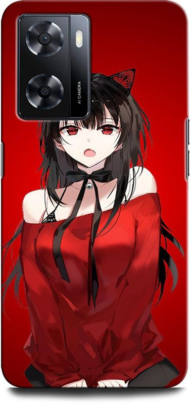 GRAFIQE Back Cover for OPPO A57 New ANIME GIRL, CUTE GIRL, NATURE, LOVE, SWEET GIRL  (Multicolor, Shock Proof, Pack of: 1)