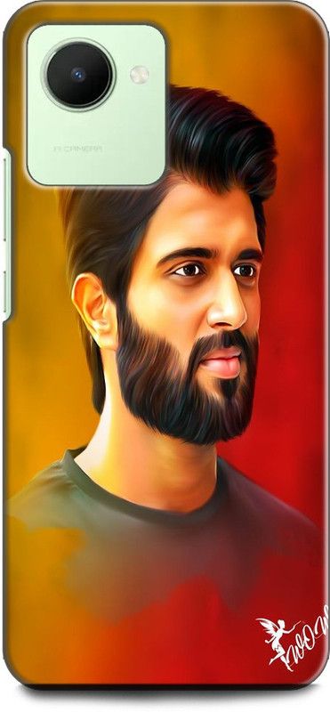 WallCraft Back Cover for Realme C30, RMX3581 VIJAY DEVERAKONDA, TAMIL ACTOR, SOUTH STAR  (Multicolor, Dual Protection, Pack of: 1)