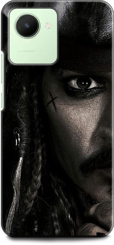 WallCraft Back Cover for Realme C30, RMX3581 CAPTAIN JACK SPARROW, JOHNY DEPP  (Multicolor, Dual Protection, Pack of: 1)