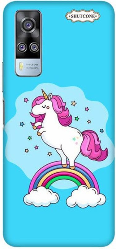MyBestow Back Cover for Vivo Y51 2020  (Multicolor, Hard Case)