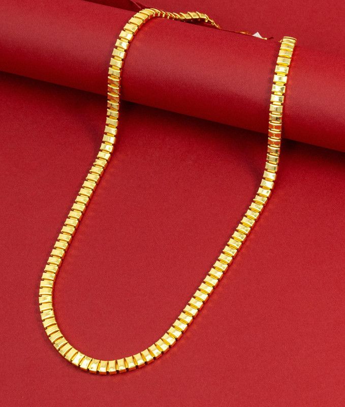 Stylish Necklace Chain For Women Gold-plated Plated Alloy Necklace