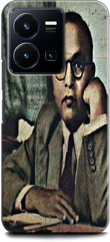 WallCraft Back Cover for Vivo Y35, V2205 BABA SAHEB, DR BHIMRAV AMBEDKAR JI  (Multicolor, Dual Protection, Pack of: 1)