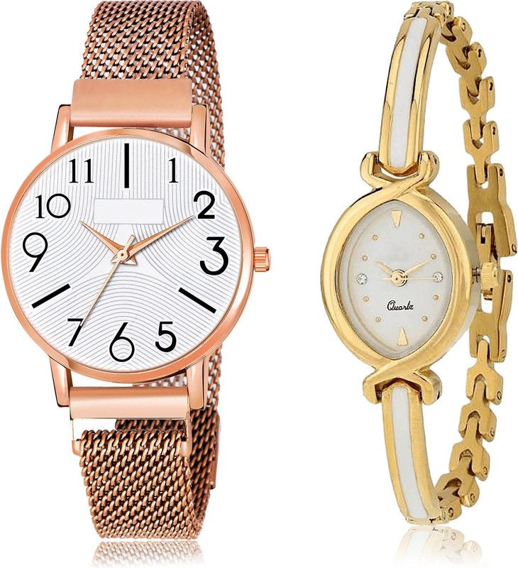 Analog Watch - For Women Latest Designer 2 Watch Combo For Women And Girls - GW60-G123