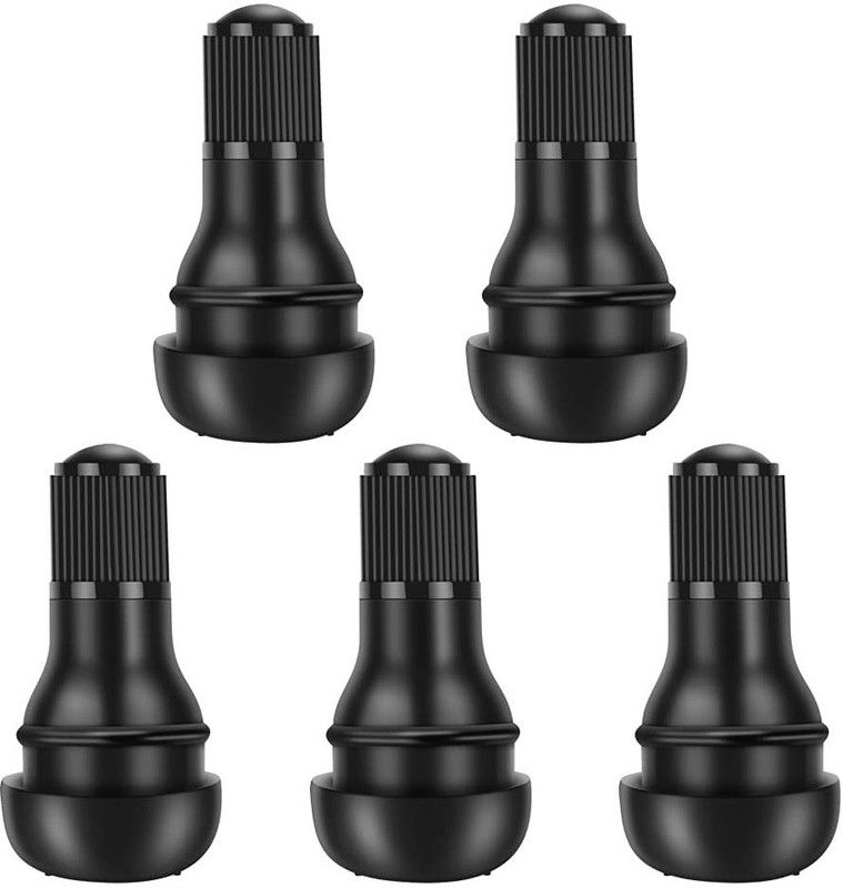 SEAHORSE POLYMERS Rubber Tire Valve 100 Pcs Tubeless Tire valves Stem TR 412 valves for Car Tubeless Tyre Puncture Repair Kit