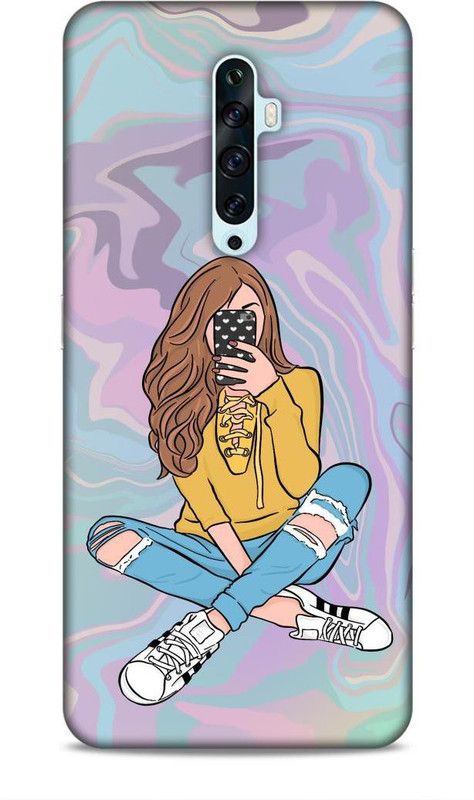 CLEOK Back Cover for Oppo Reno 2F, 2Z  (Multicolor, 3D Case, Pack of: 1)