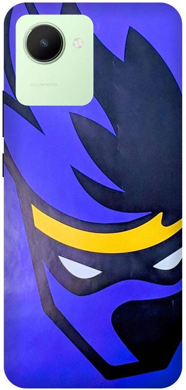 FRONK Back Cover for realme C30s, RMX3690, NARUTO, SHIPPUDEN, ANIME, NEON  (Blue, Hard Case, Pack of: 1)