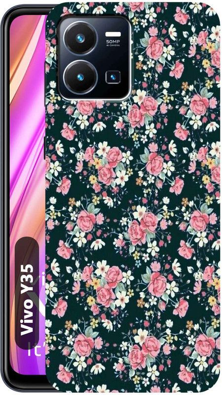 Rstyle Back Cover for Vivo Y35  (Multicolor, Silicon, Pack of: 1)